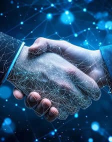 A connected digital business network