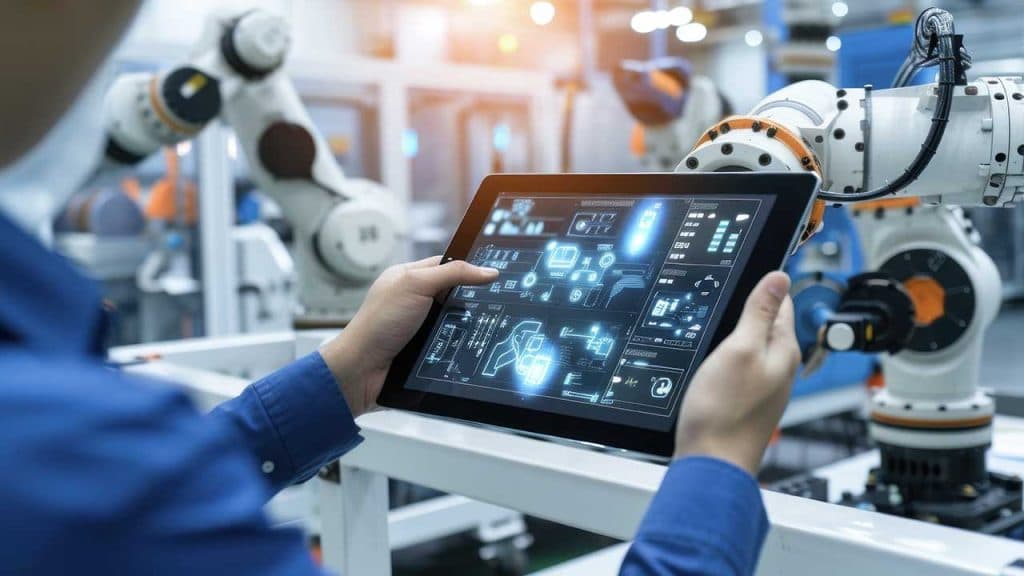 Operations analytics on a tablet
